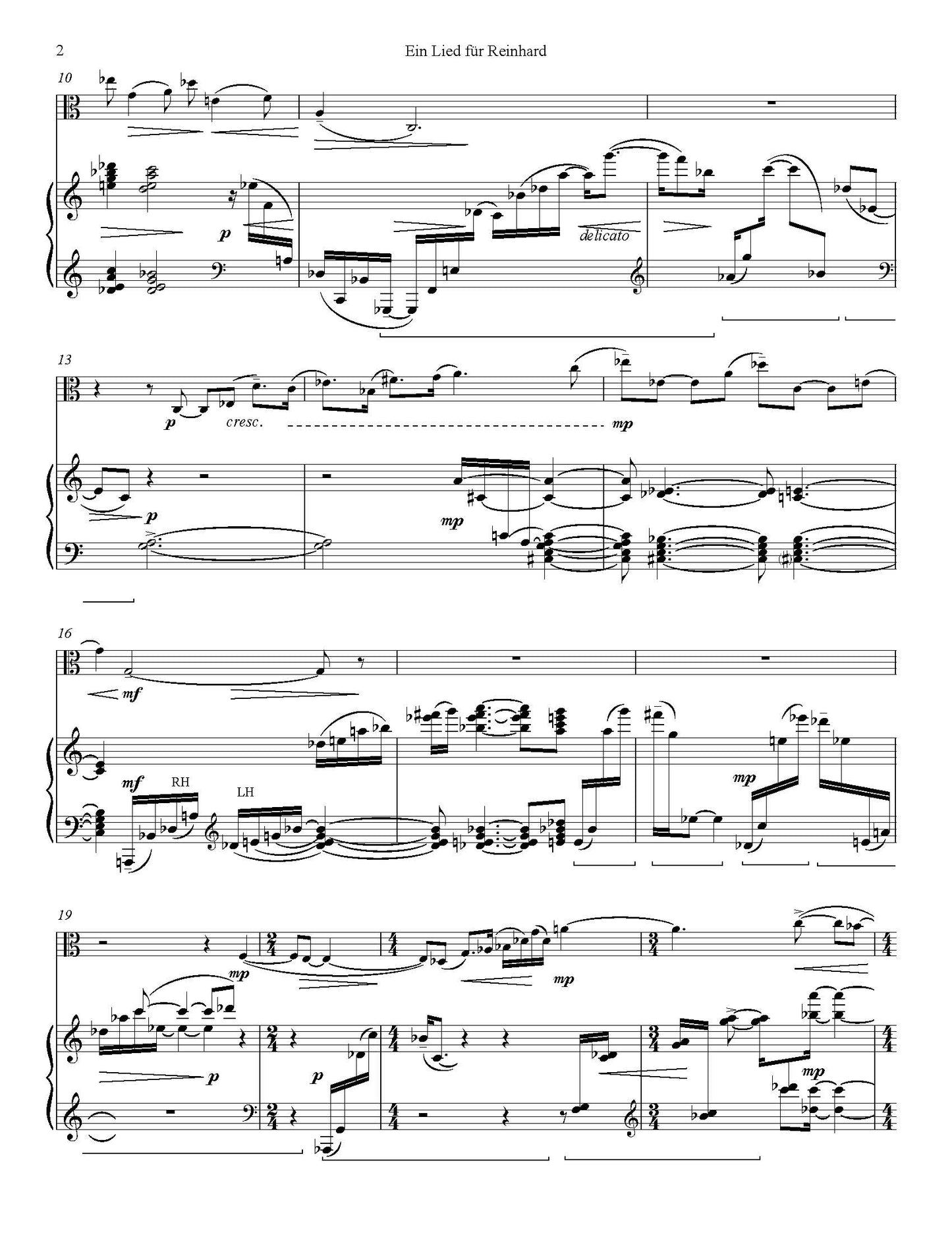 Ein Lied für Reinhard