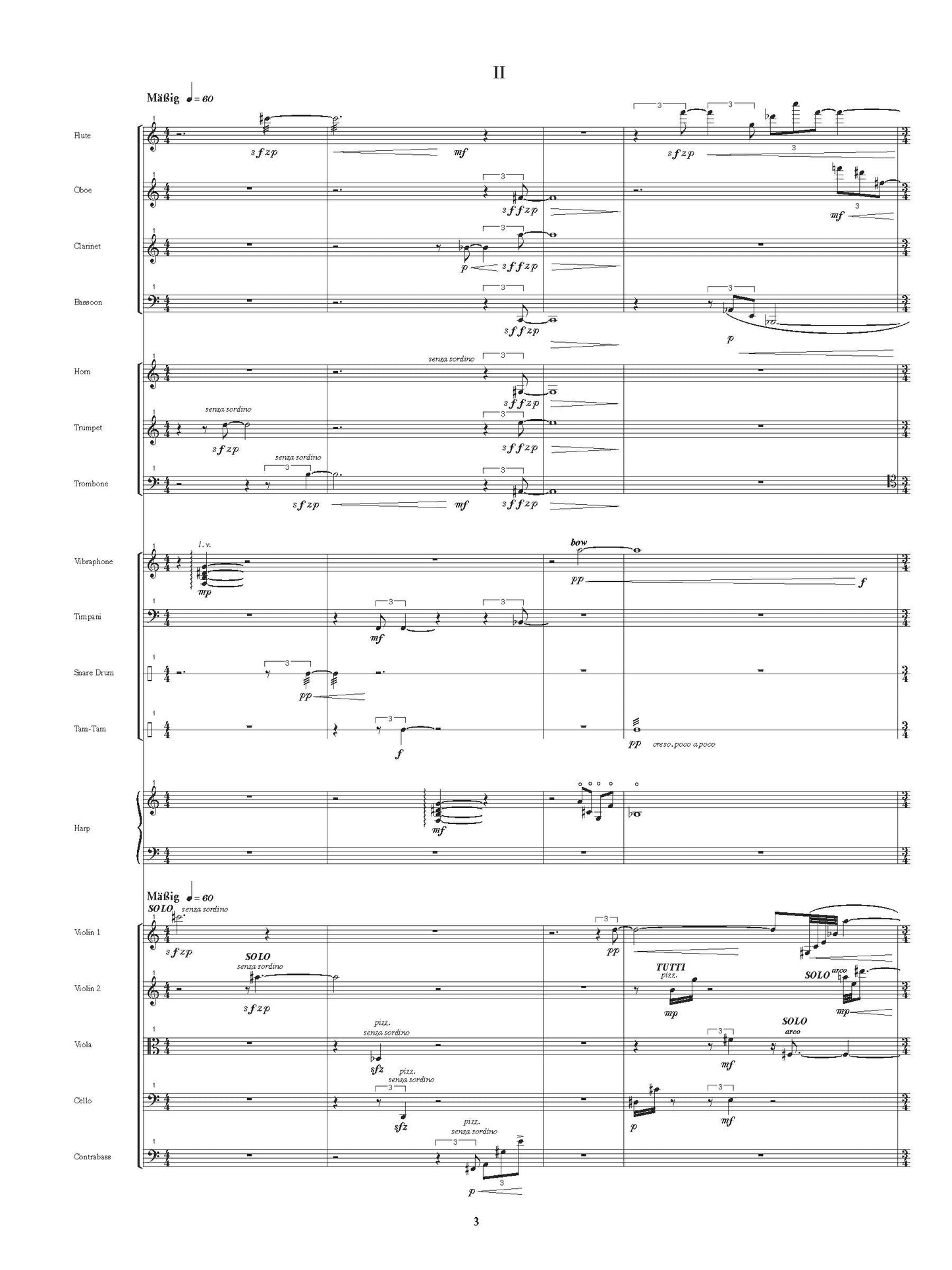 Five Pieces for Chamber Orchestra