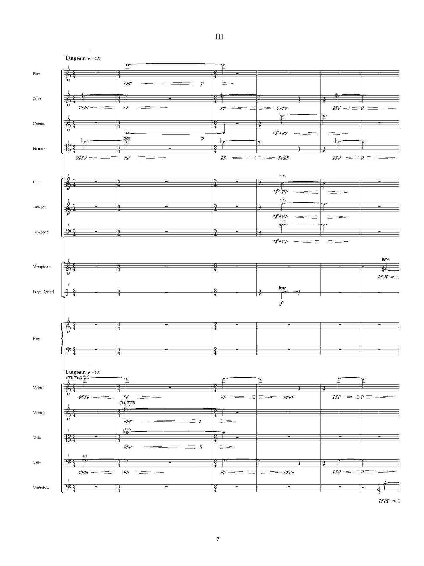 Five Pieces for Chamber Orchestra