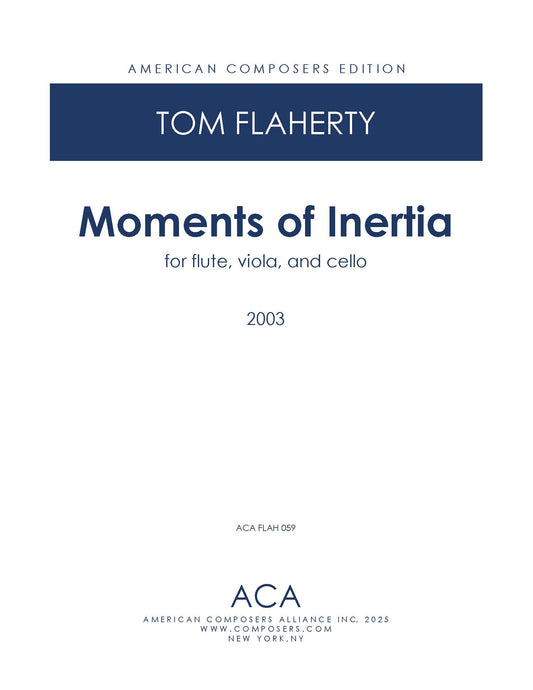 Moments of Inertia