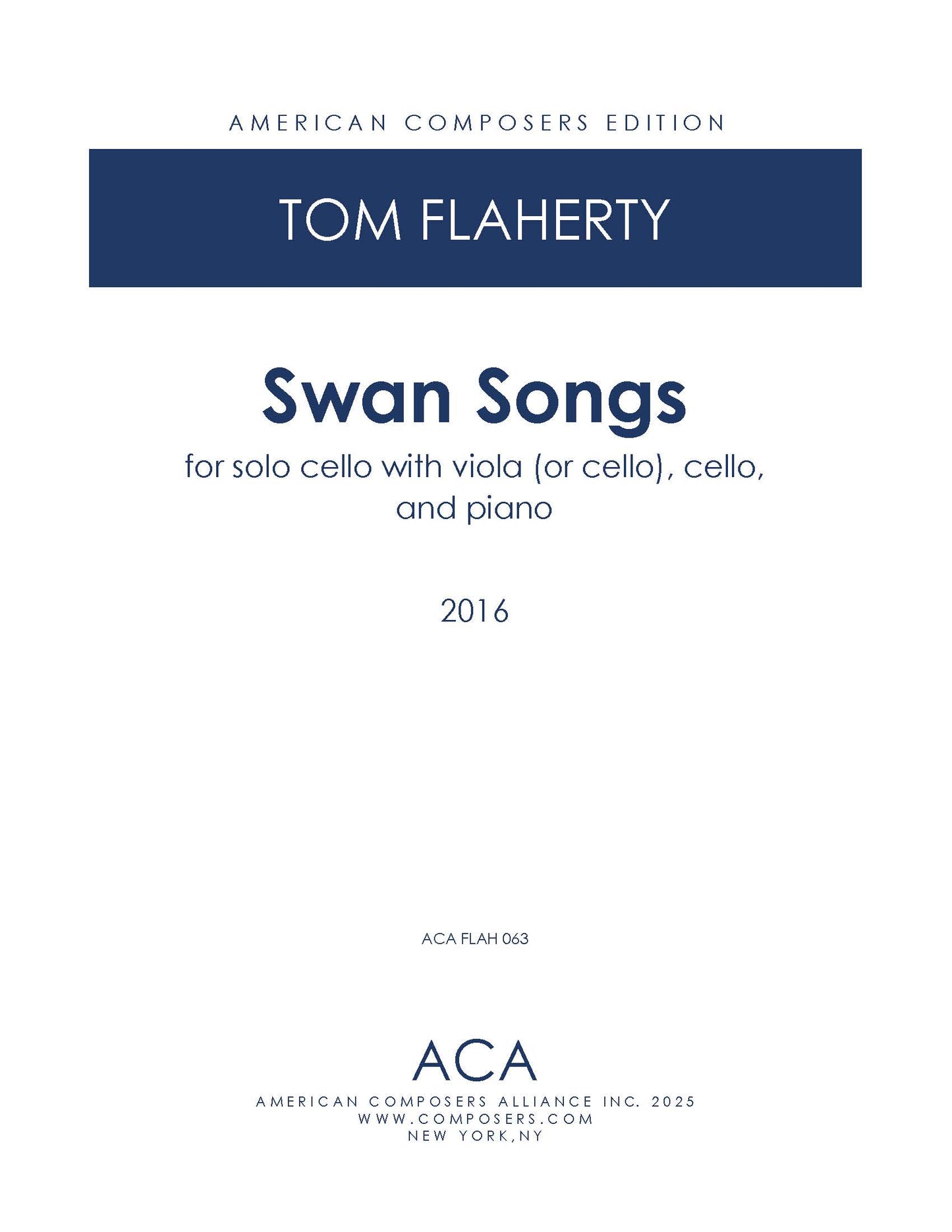 Swan Songs