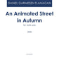 An Animated Street in Autumn