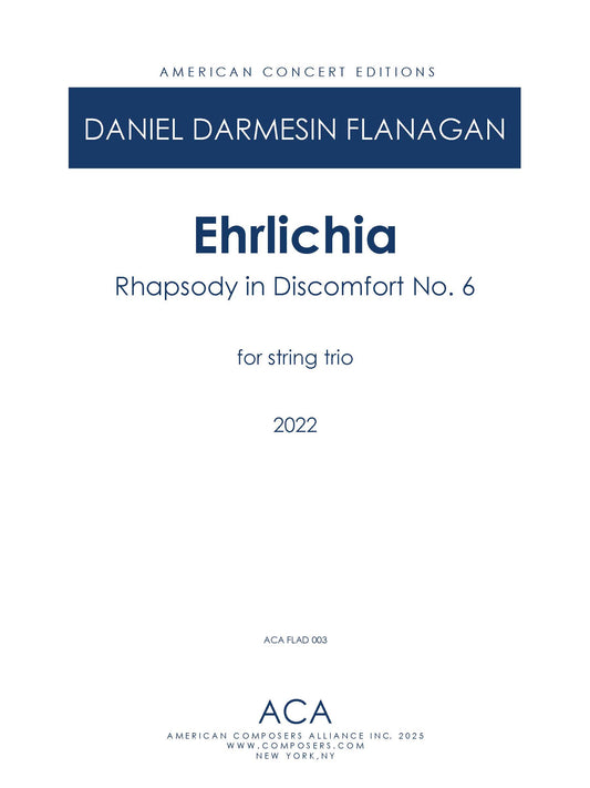 Ehrlichia: Rhapsody in Discomfort No. 6