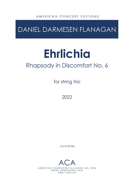 Ehrlichia: Rhapsody in Discomfort No. 6