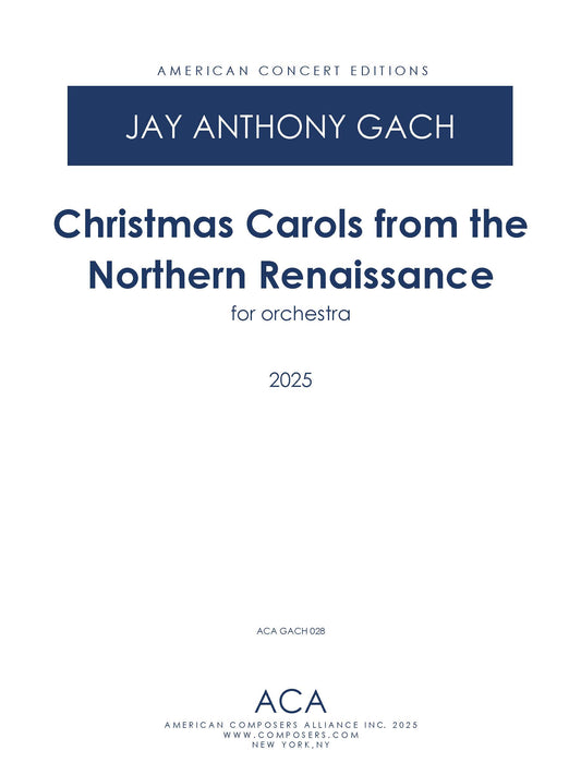 Christmas Carols from the Northern Renaissance