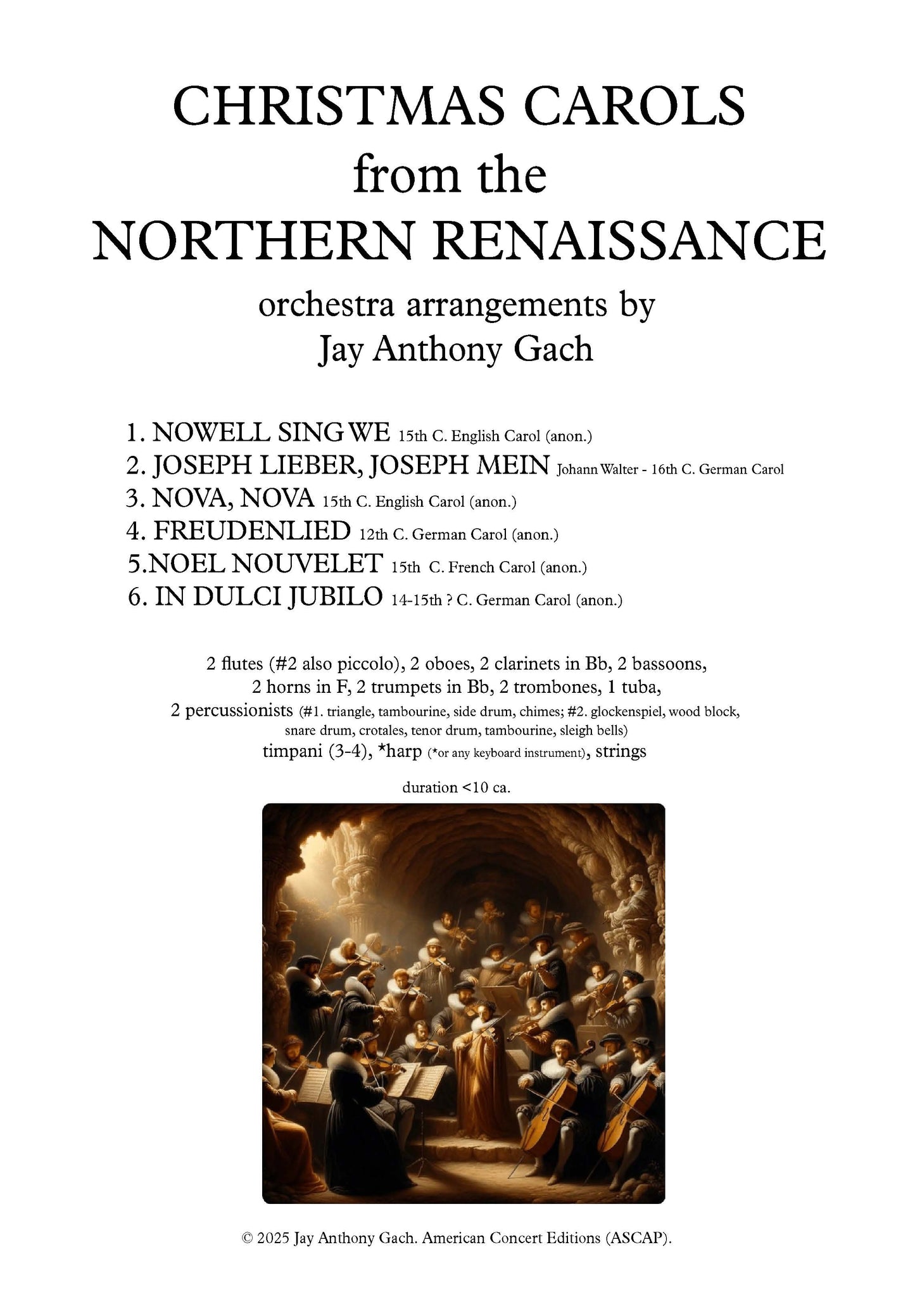 Christmas Carols from the Northern Renaissance