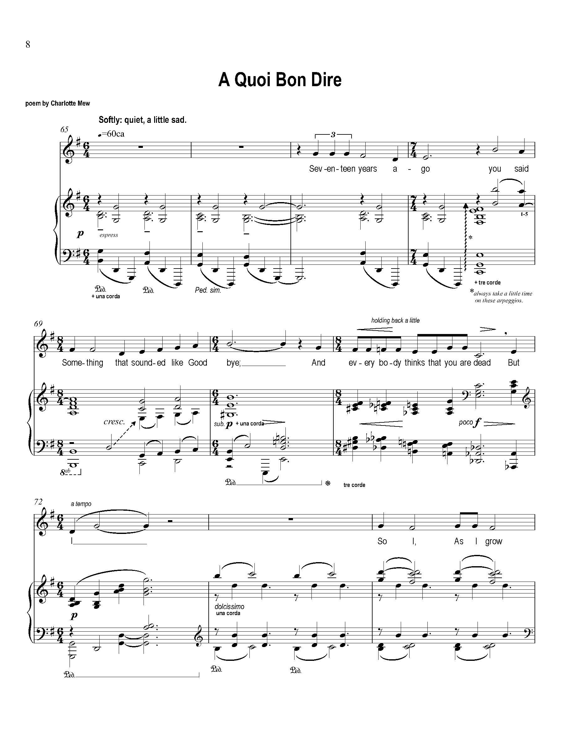 Too Long a Winter – American Composers Alliance