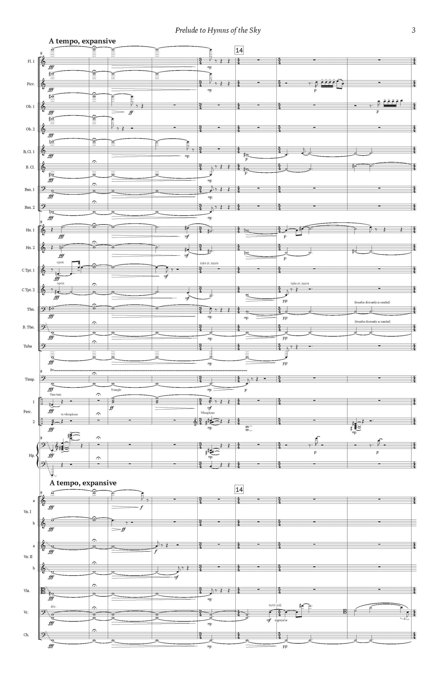 Prelude to Hymns of the Sky