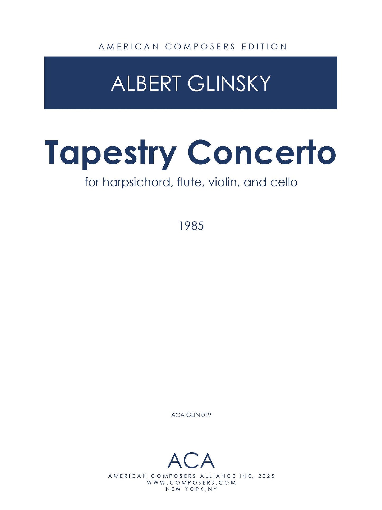 Tapestry Concerto