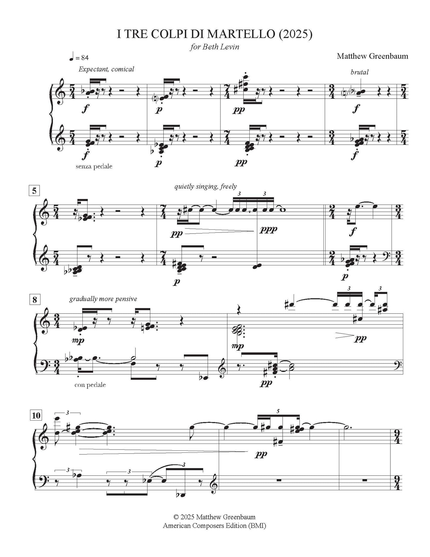 I Tre Colpi di Martello