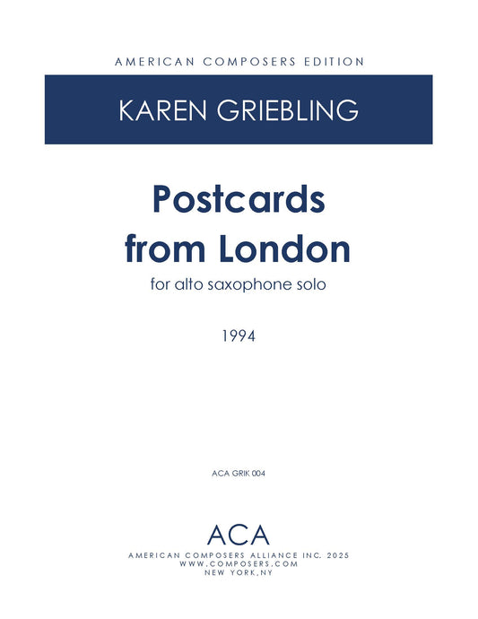 Postcards from London