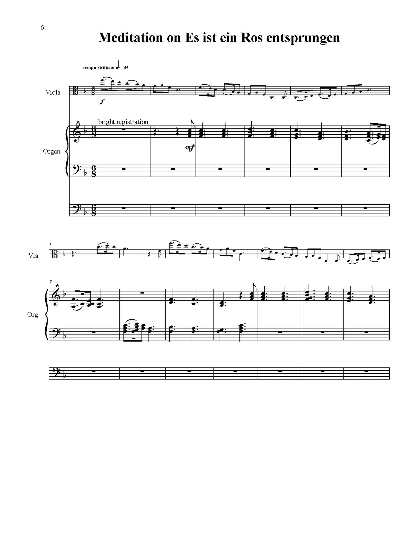 Proper Preludes for Organ and Viola