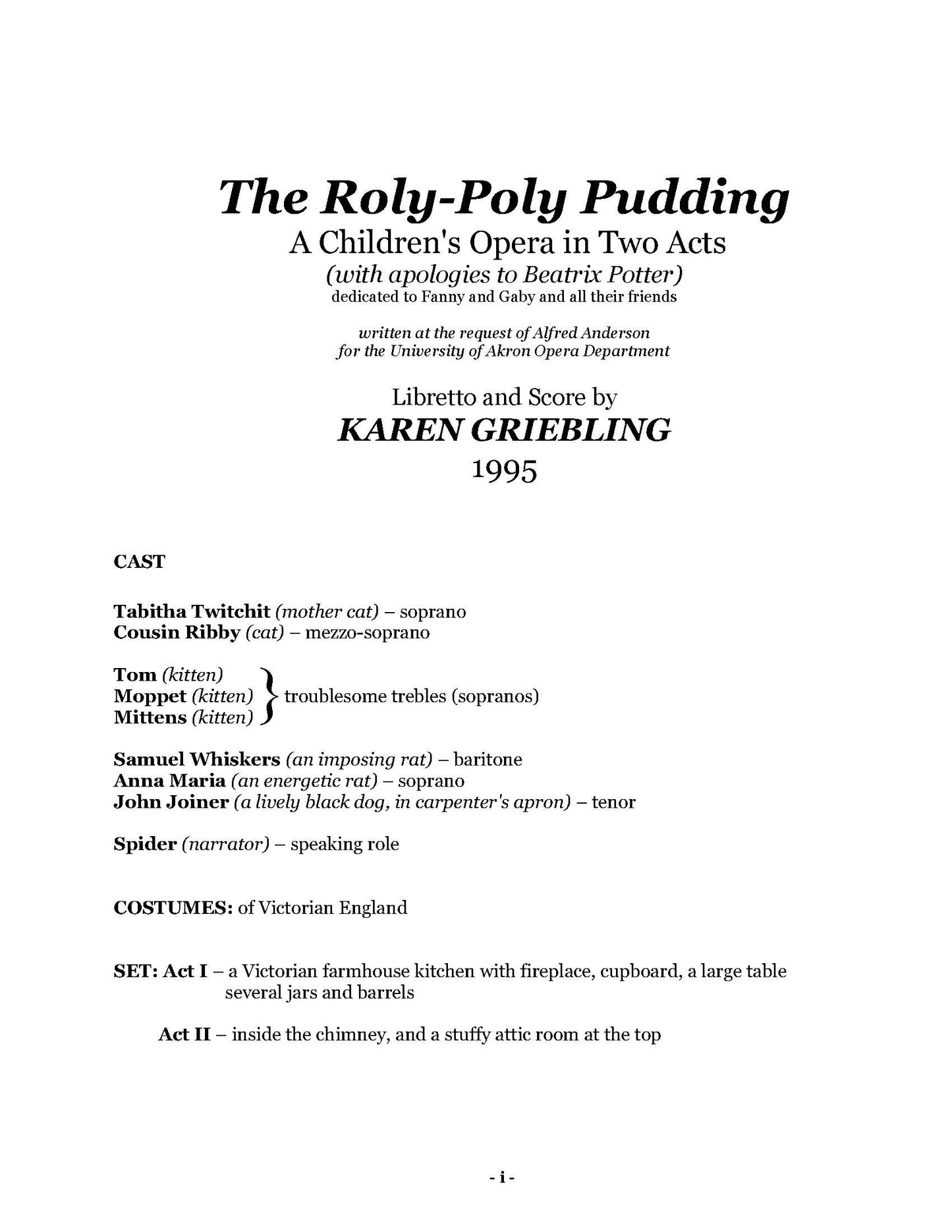 The Roly Poly Pudding