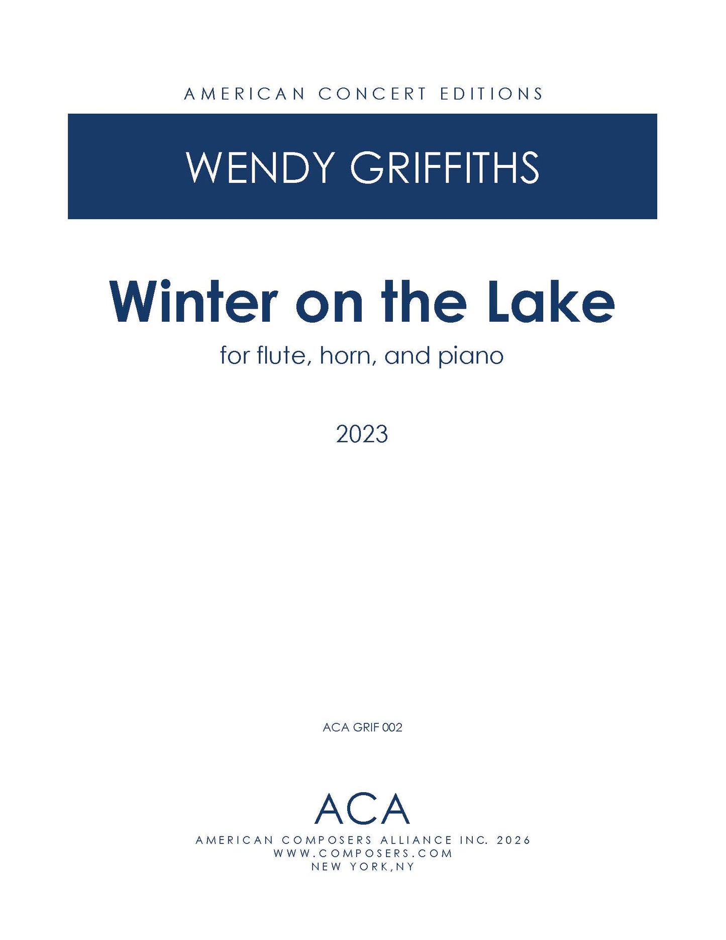 Winter on the Lake