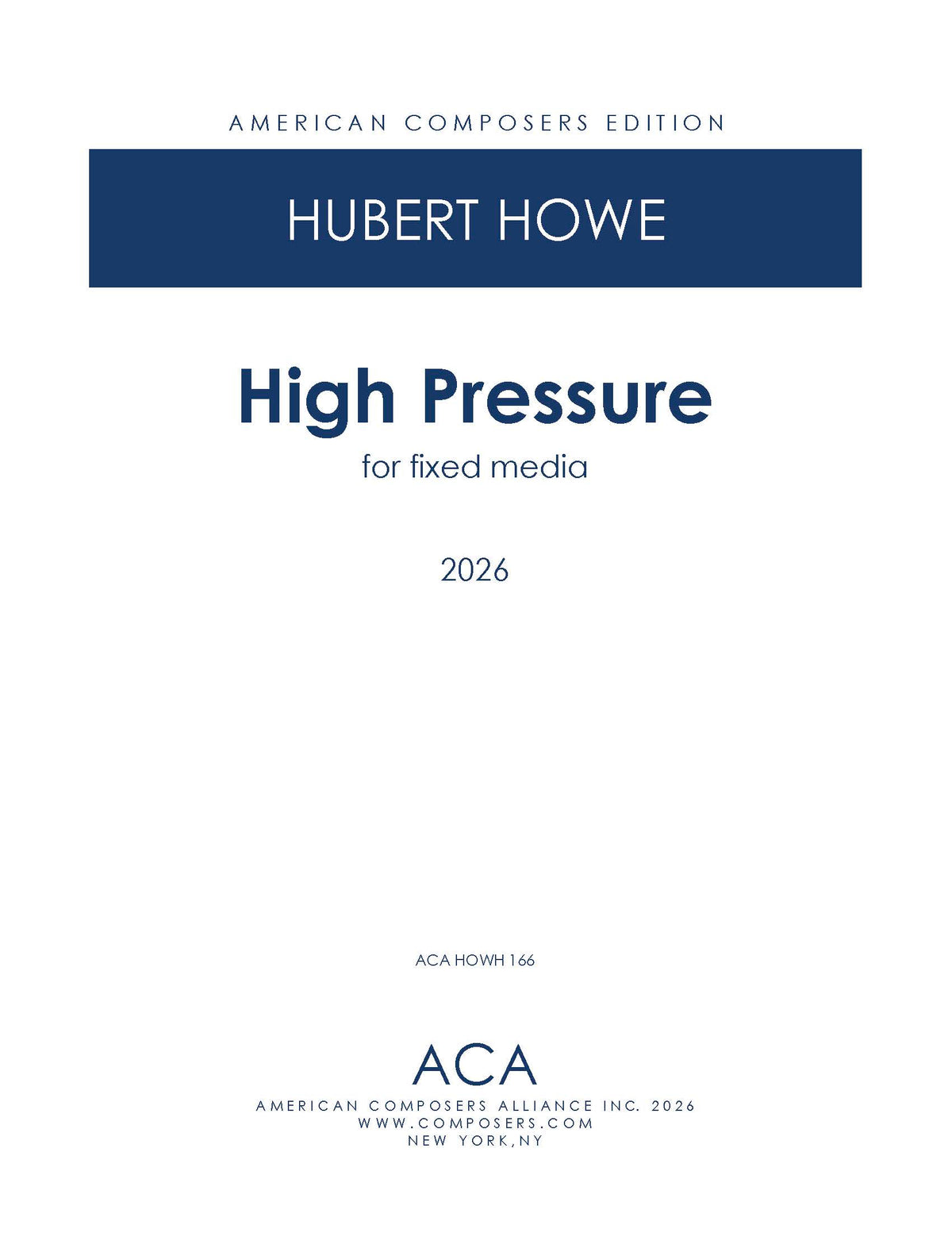 Hgih Pressure