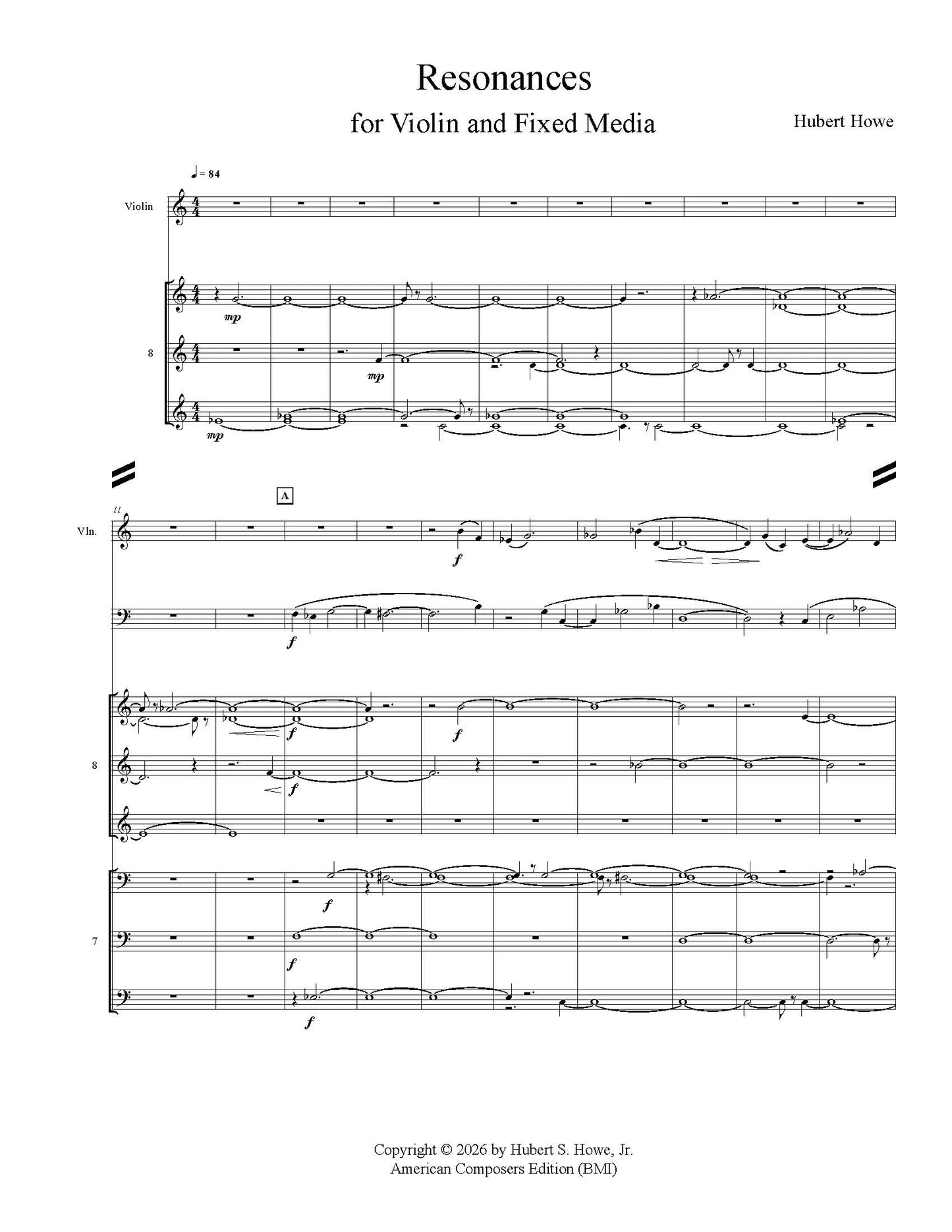 Resonances