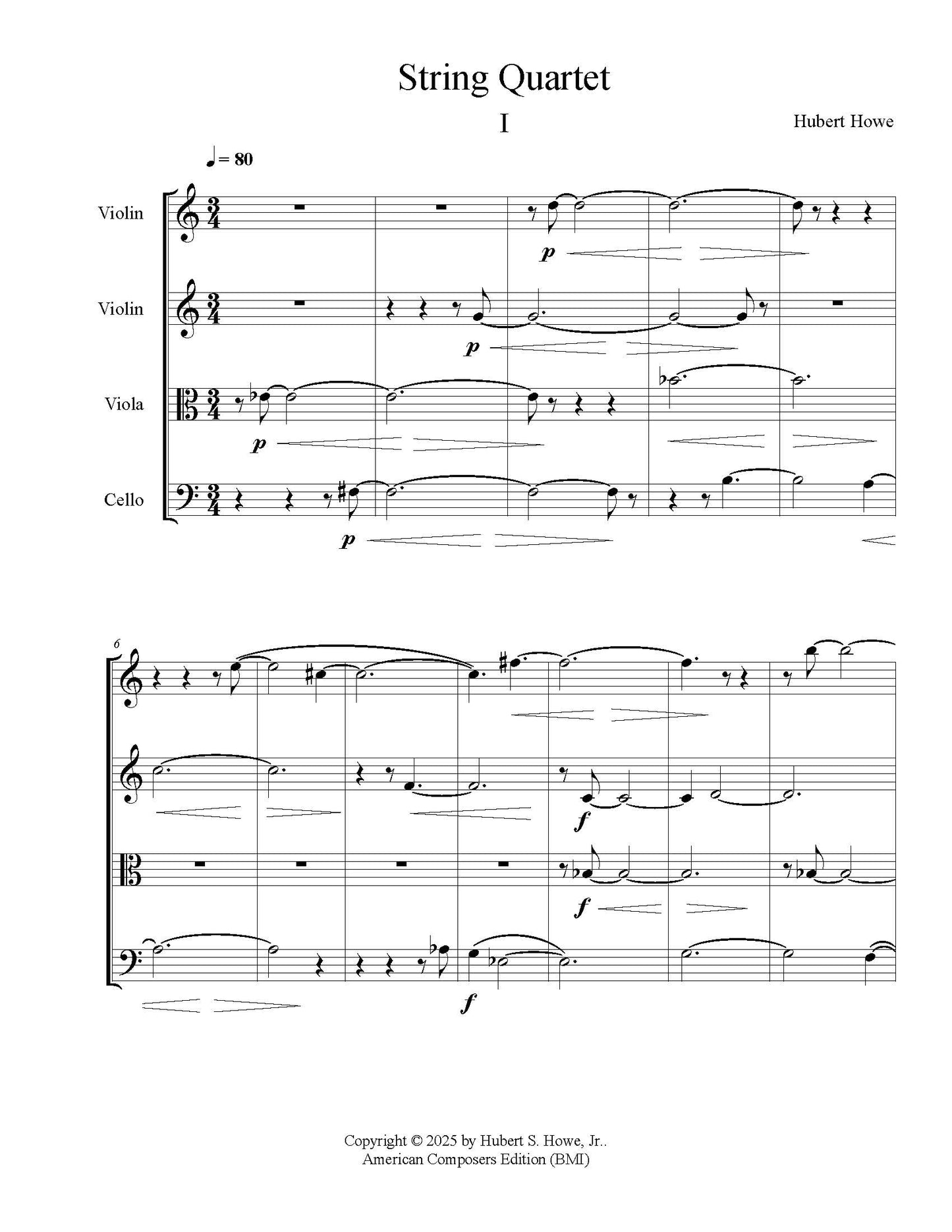String Quartet