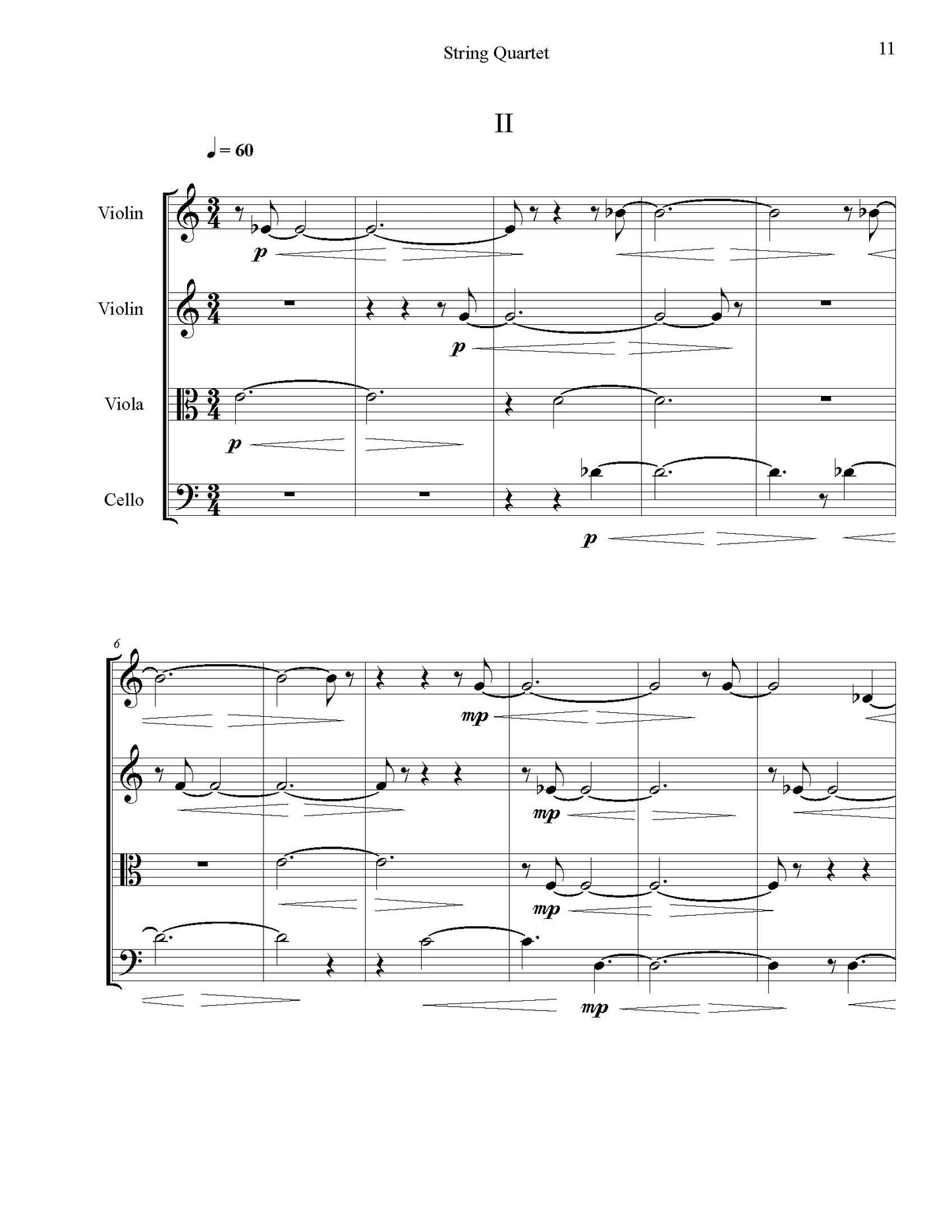String Quartet