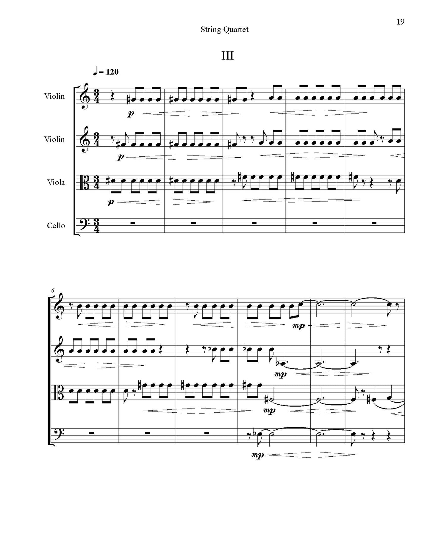 String Quartet