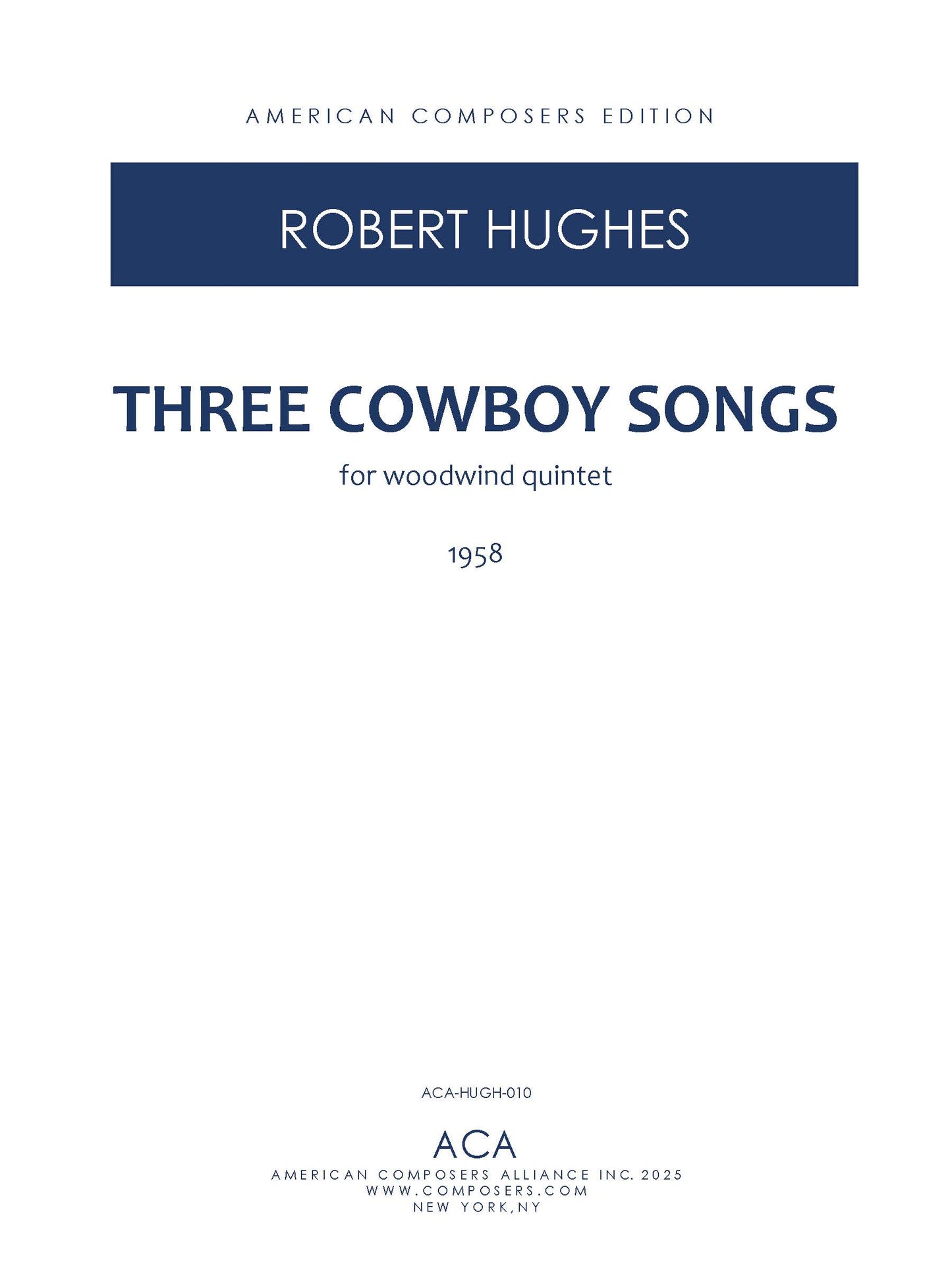 Three Cowboy Songs