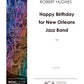 Happy Birthday for New Orleans Jazz Band