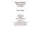 Happy Birthday for New Orleans Jazz Band