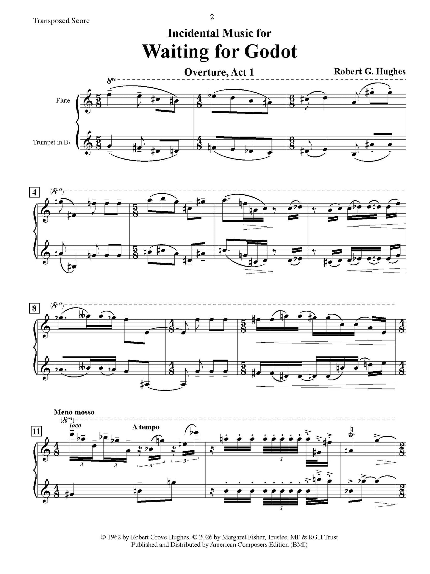 Incidental Music for Waiting for Godot