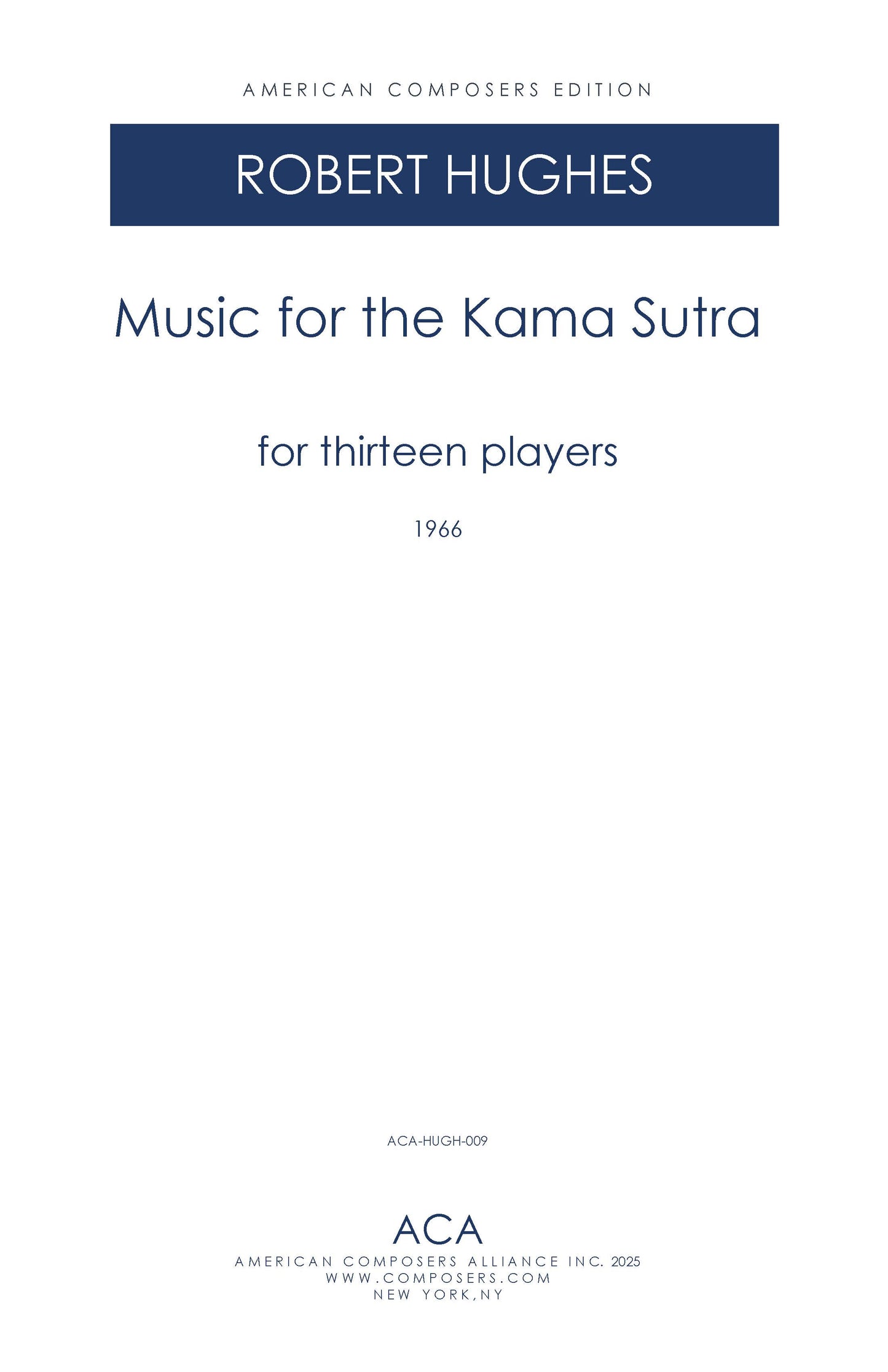 Music for the Kama Sutra