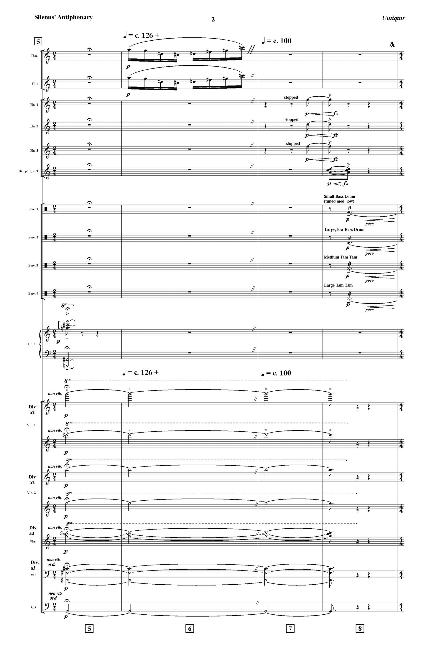 Uutiqtut, an Orchestral Suite