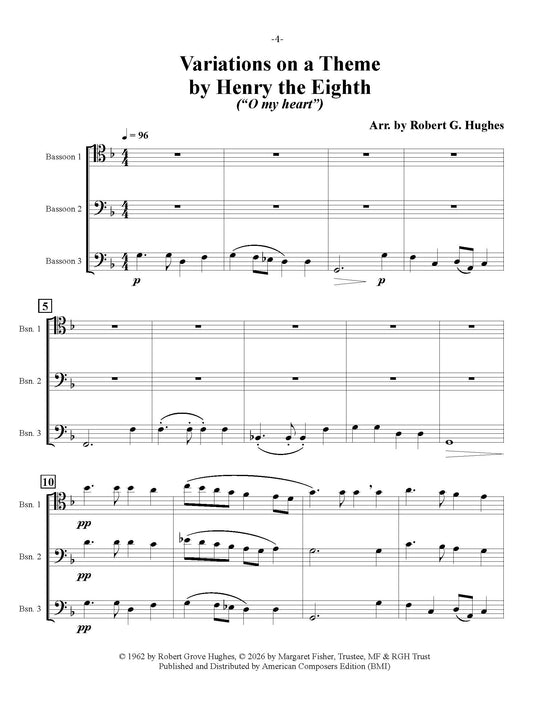 Variations on a Theme by Henry the Eighth (Oh My Heart)