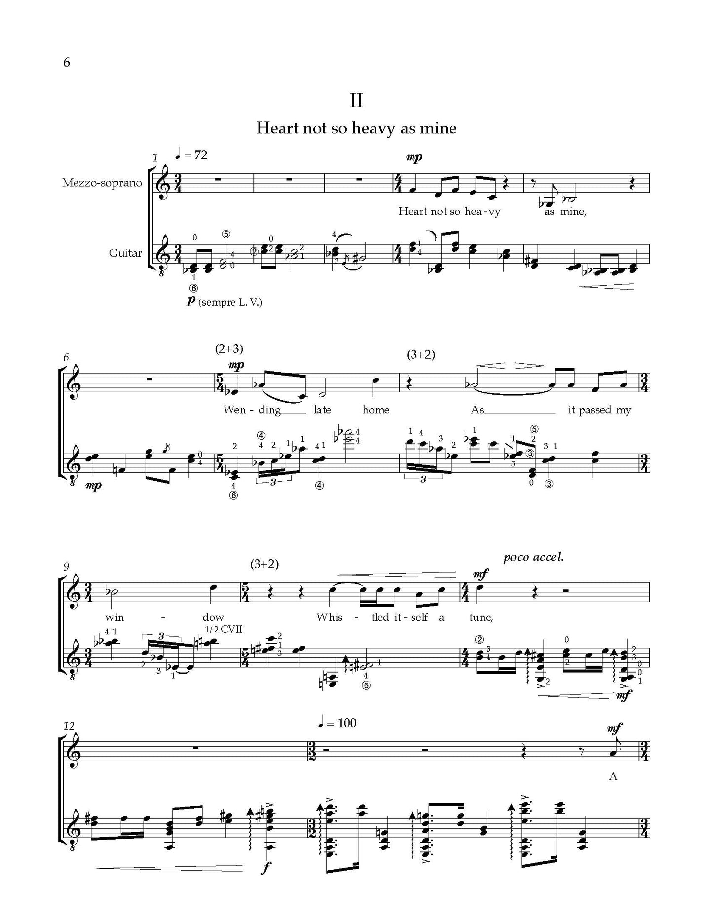 Three Songs on Poems of Emily Dickinson