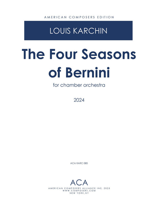 Four Seasons of Bernini