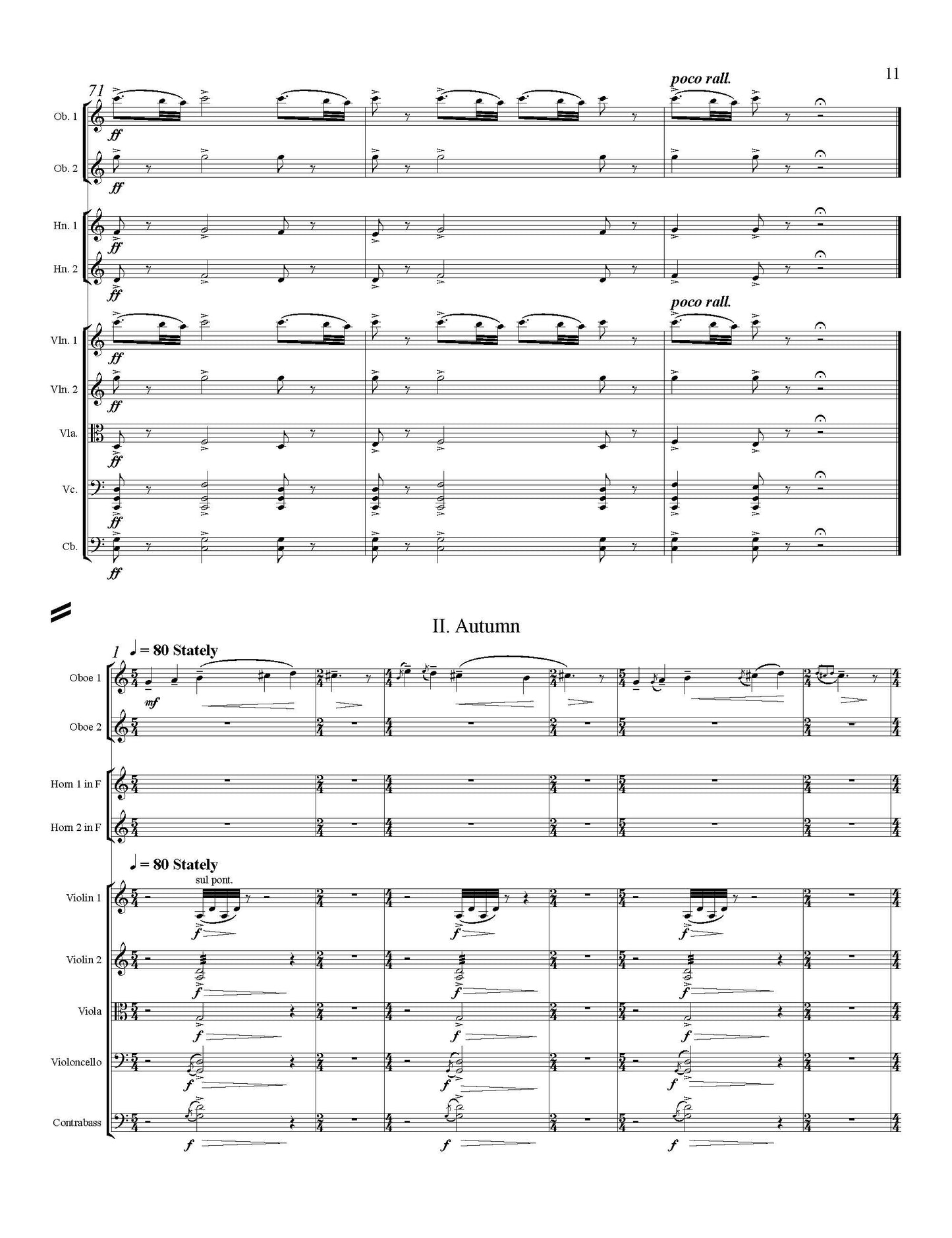 Four Seasons of Bernini