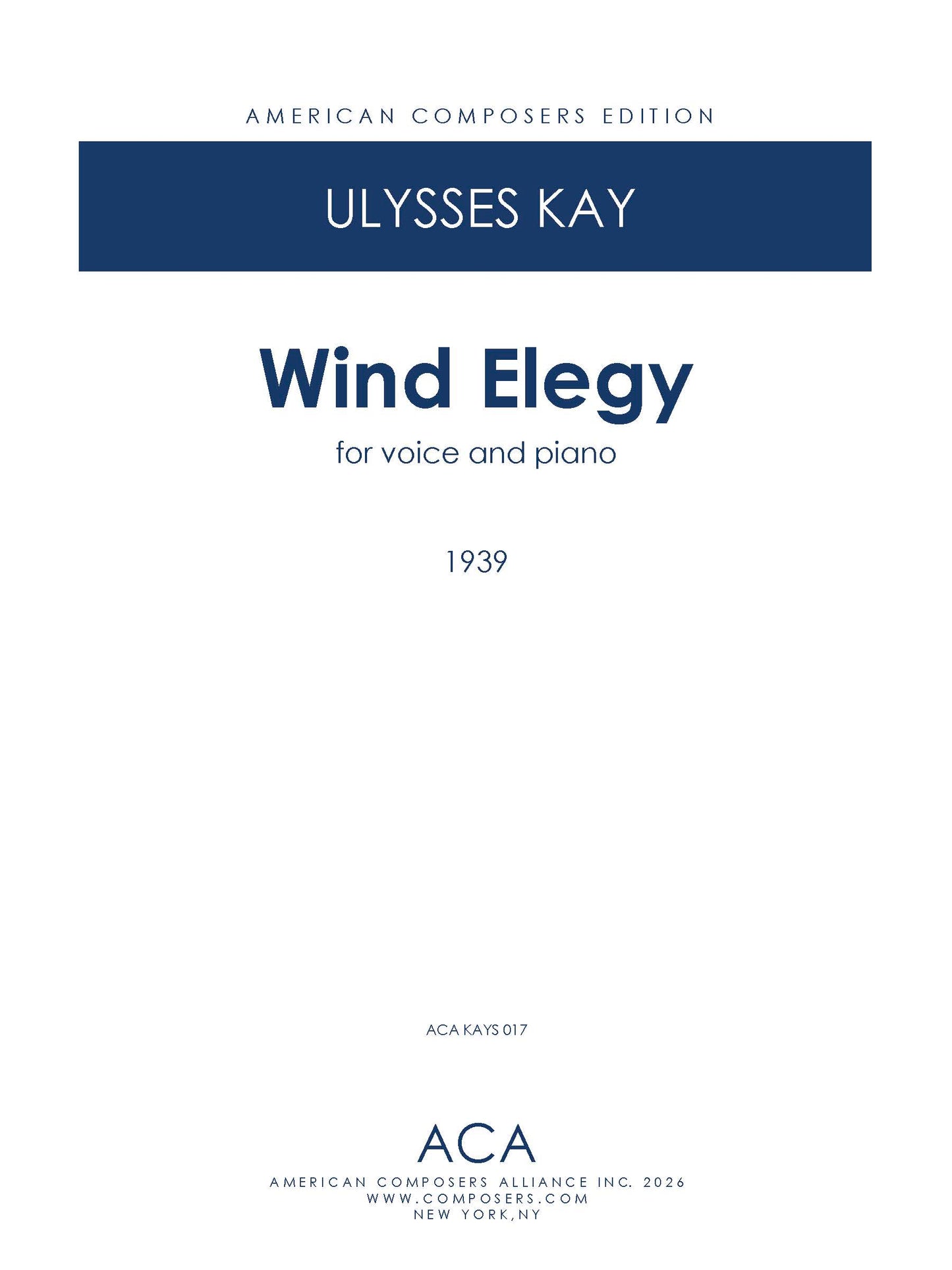 Wind Elegy
