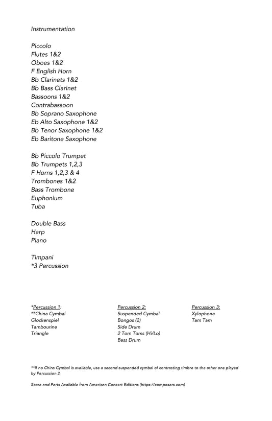 Snap for Wind Ensemble