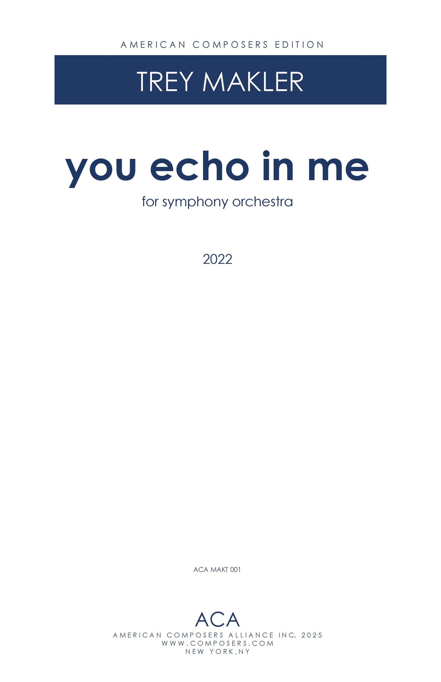 you echo in me