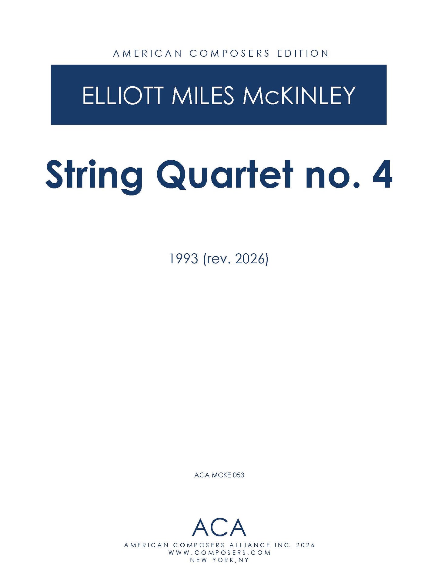 String Quartet No. 2