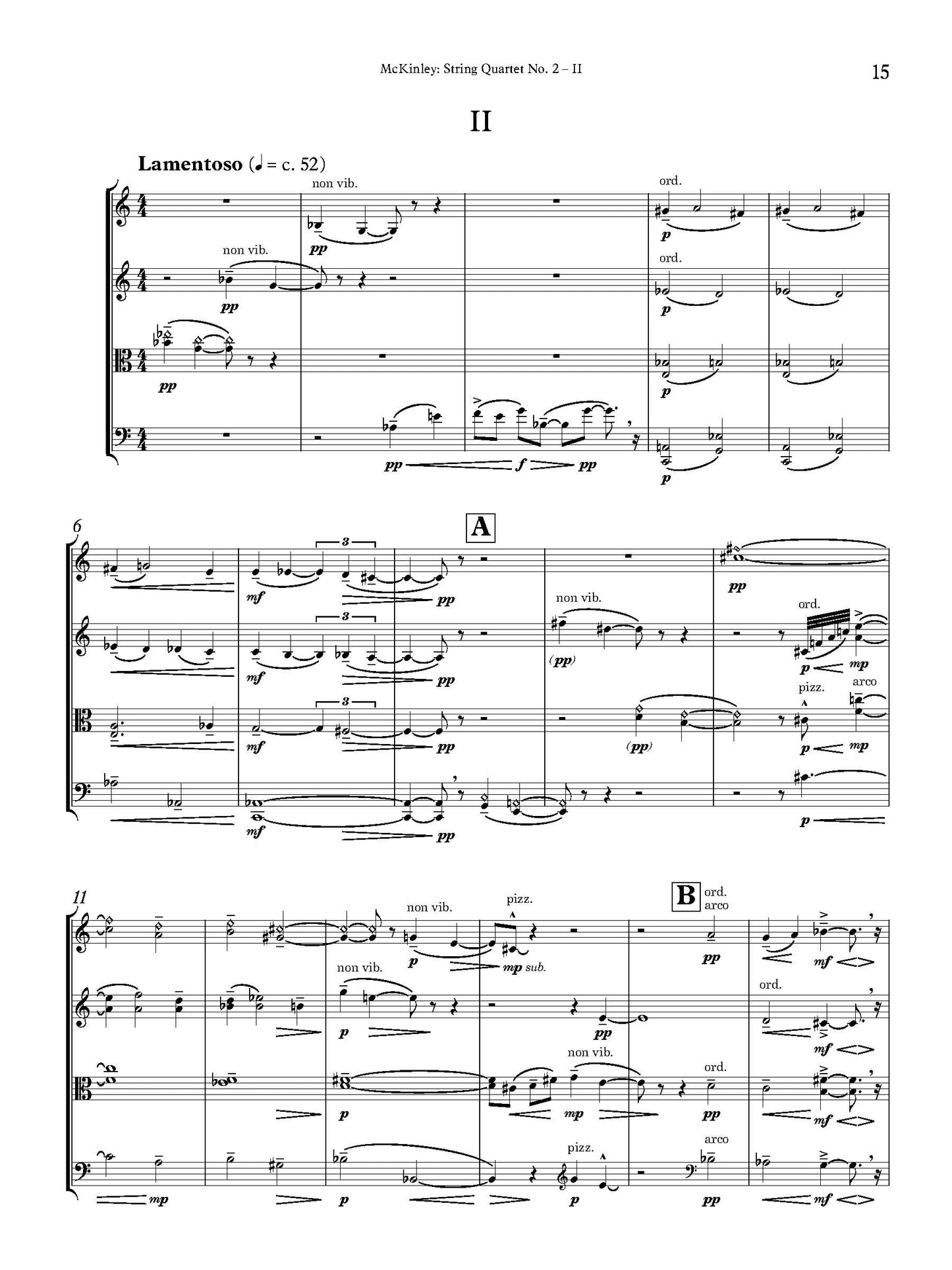 String Quartet No. 2