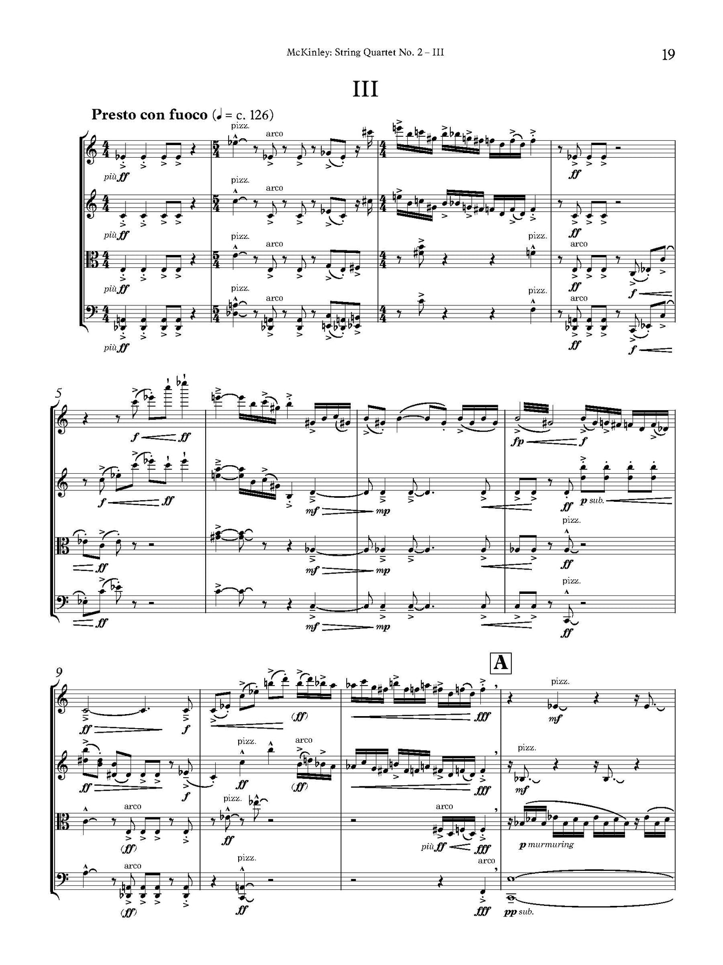 String Quartet No. 2