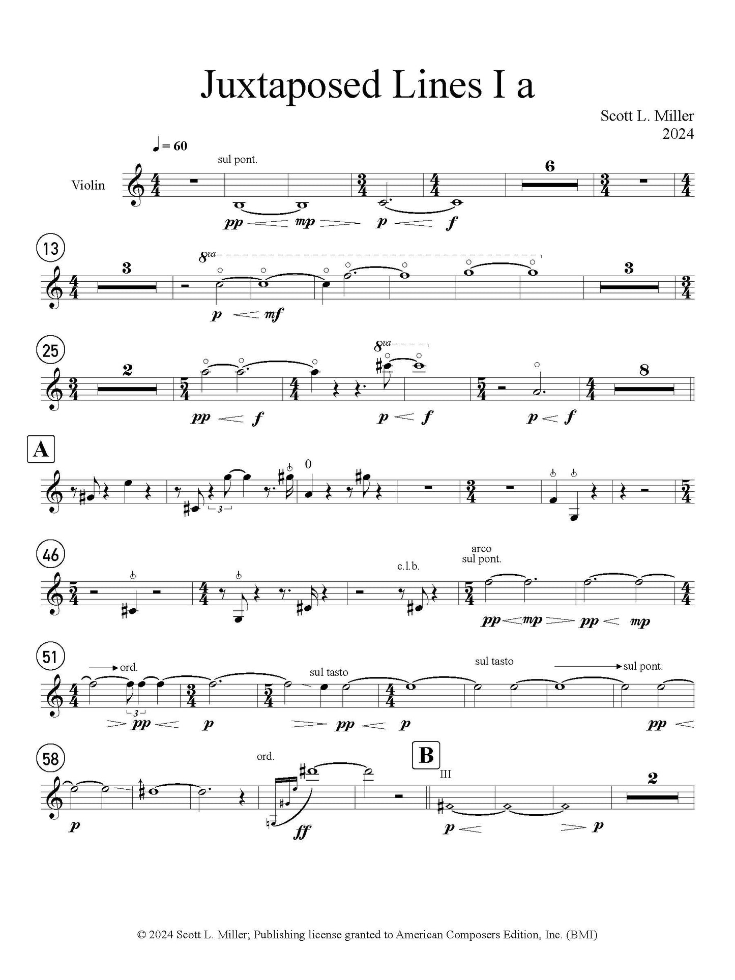 Juxtaposed Lines I a