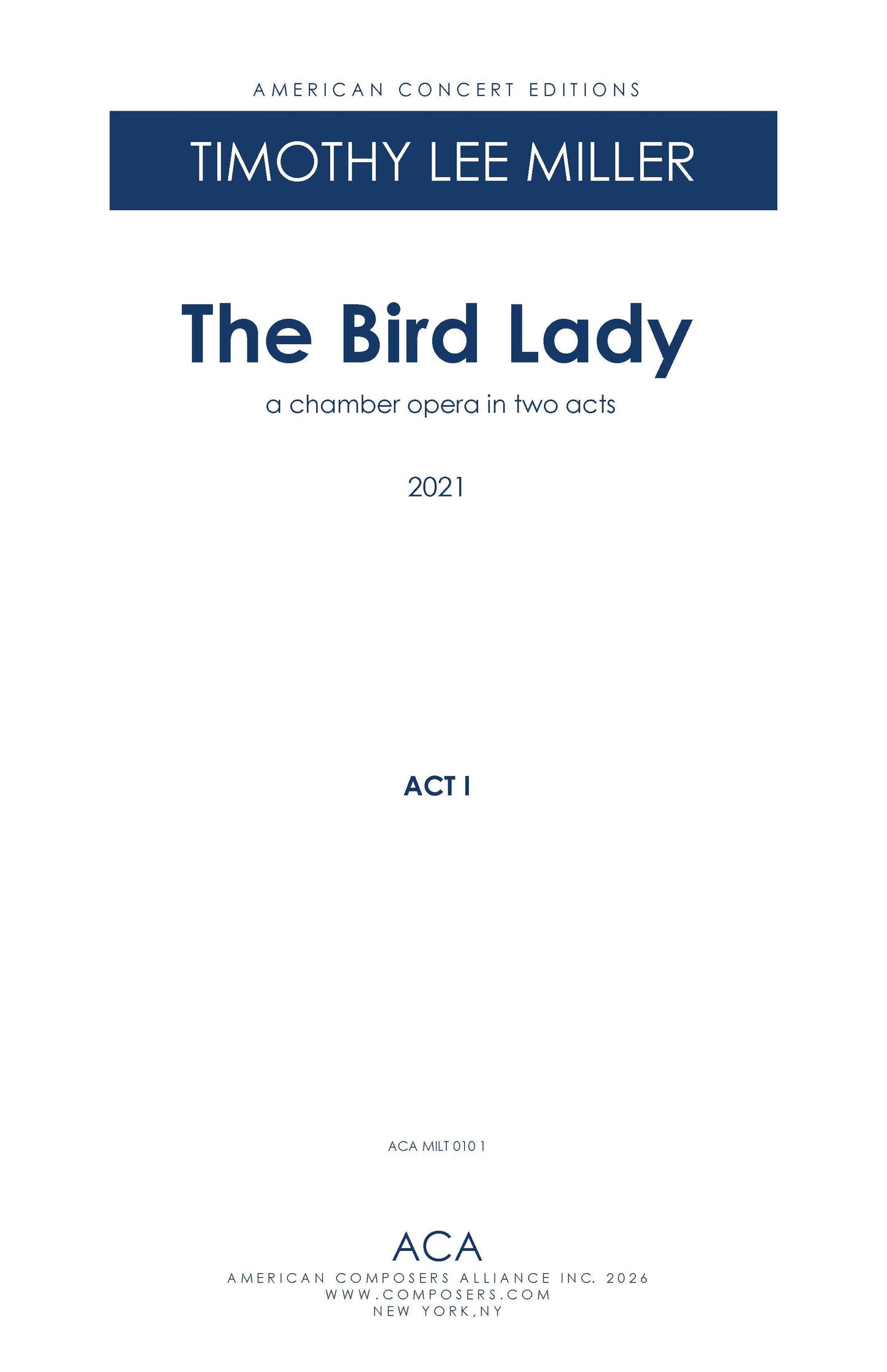 The Bird Lady