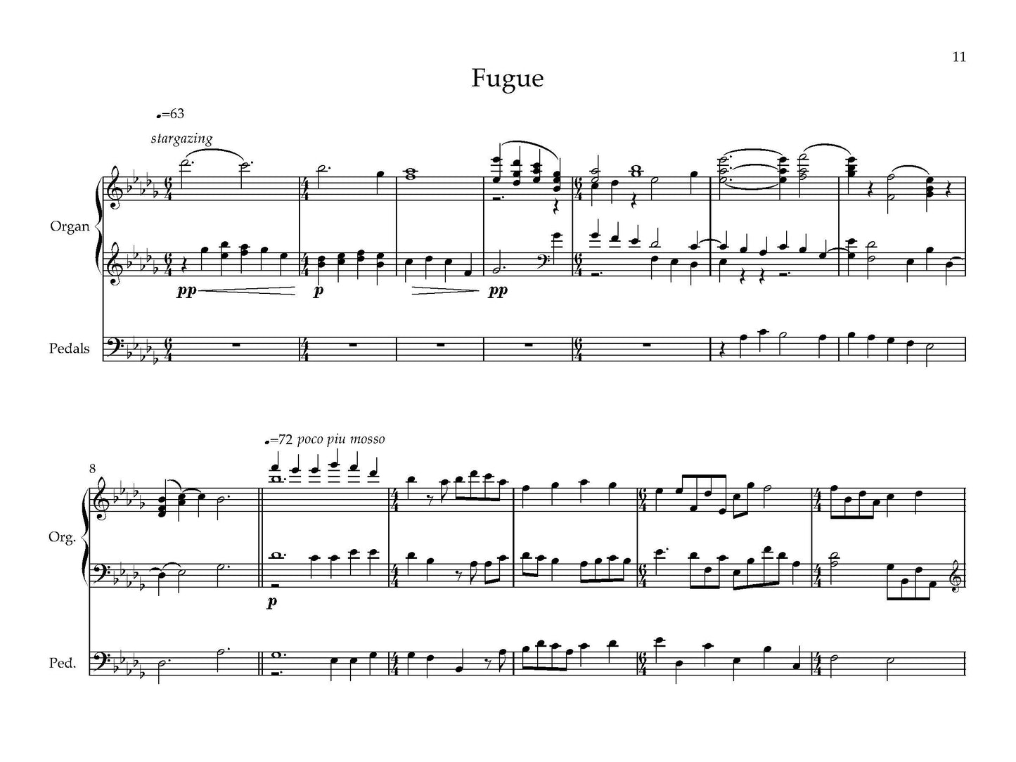 Prelude and Fugue in the Time of COVID
