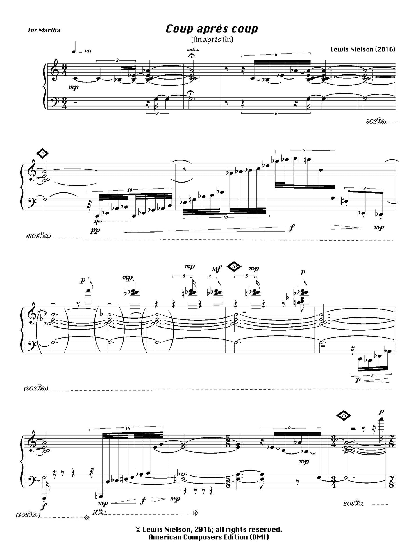 Coup après coup (fin après fin)