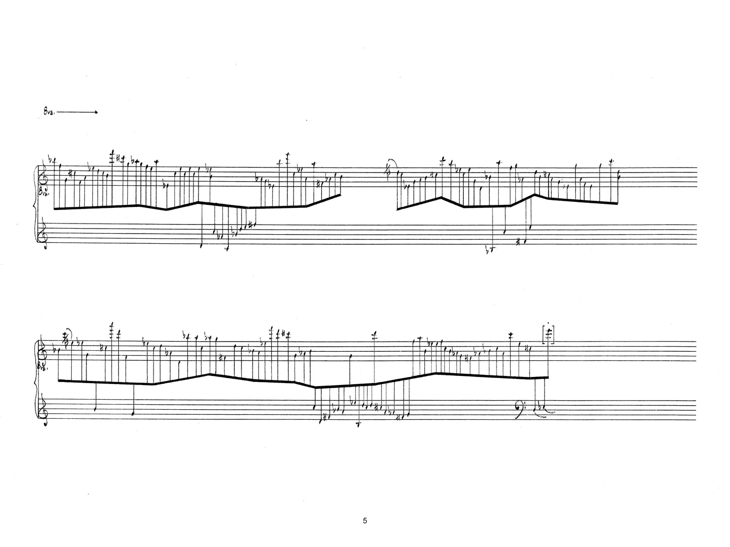 DETAIL OF BEETHOVEN'S HAIR for PIANO