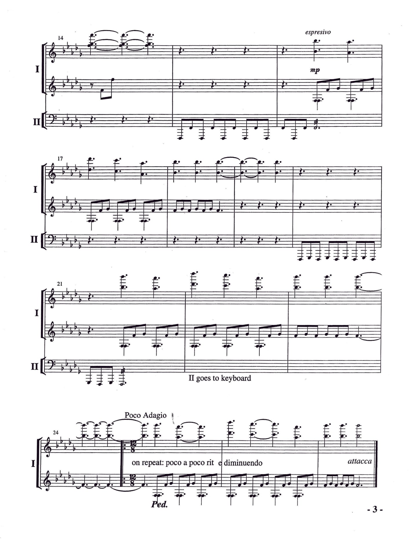 Ancient Fire for Two Pianos