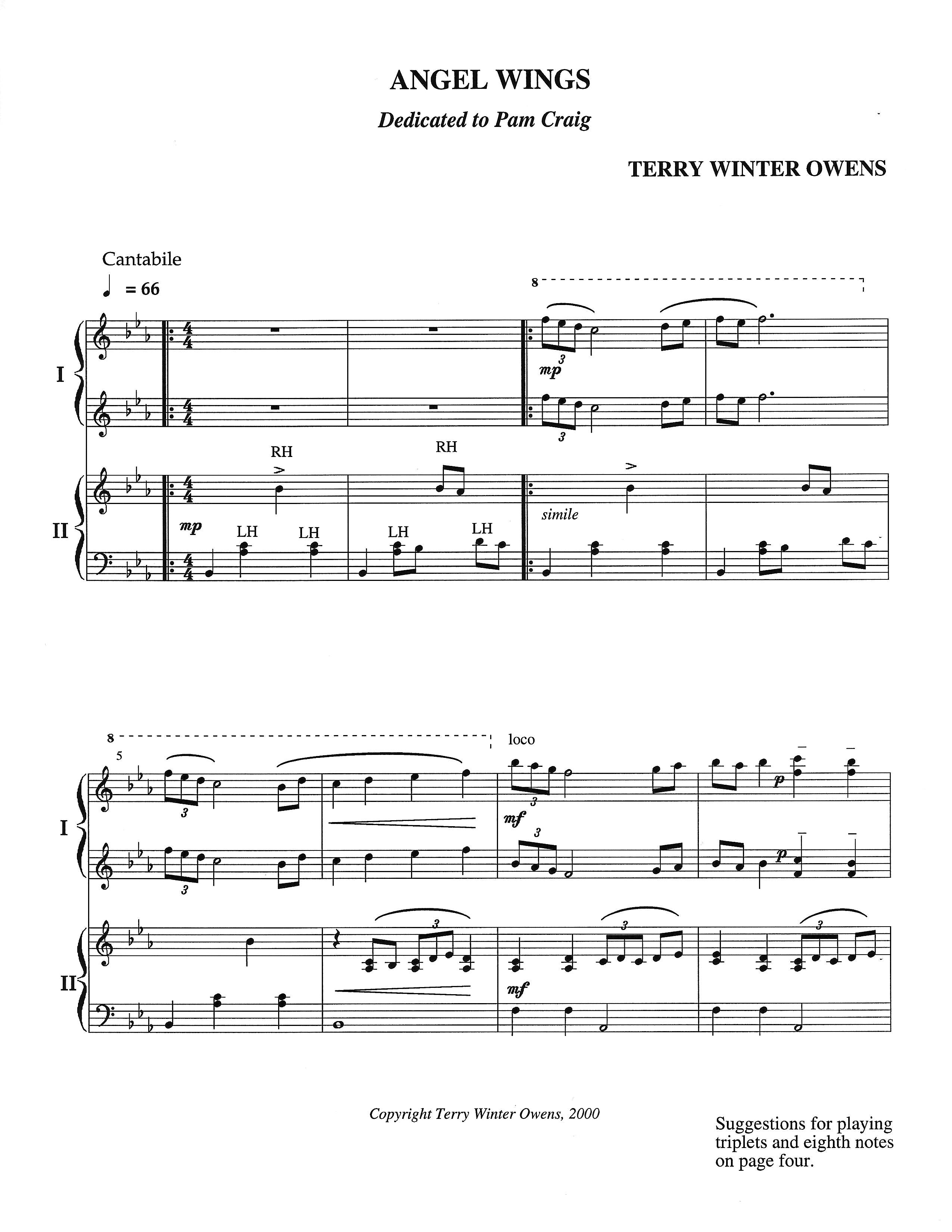 Angel Wings – American Composers Alliance
