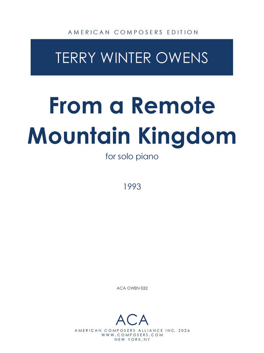 From a Remote Mountain Kingdom