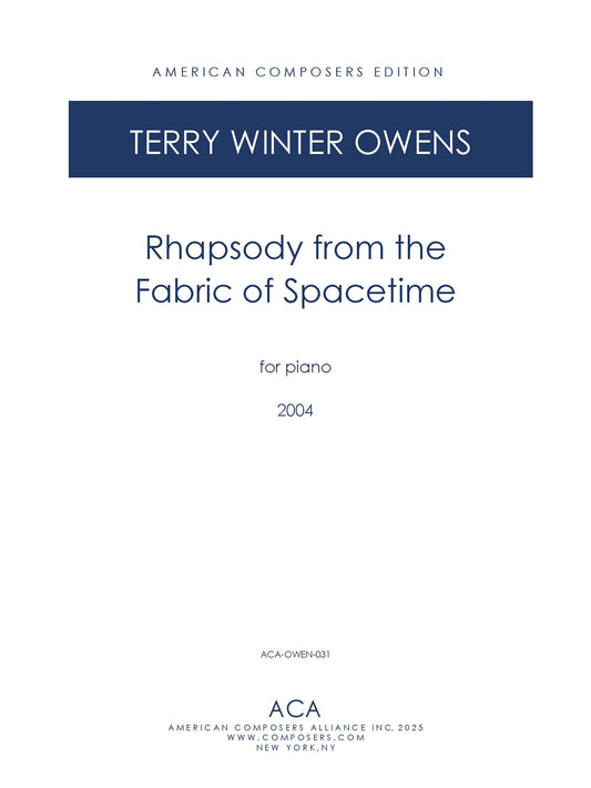 Rhapsody from the Fabric of Spacetime