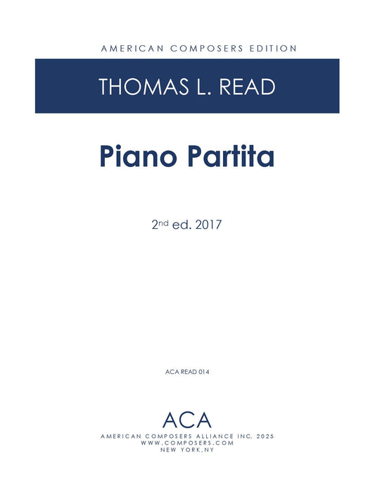 PIANO PARTITA
