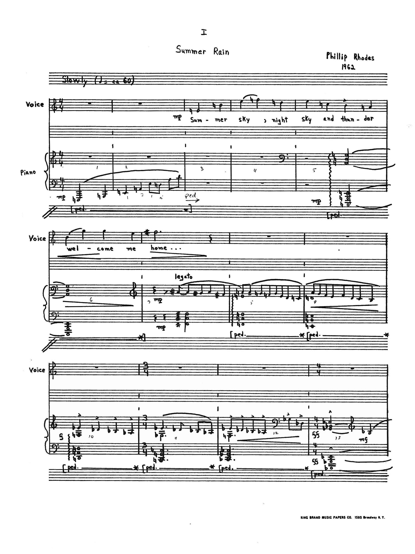 RECOLLECTIONS OF A SUMMER PAST